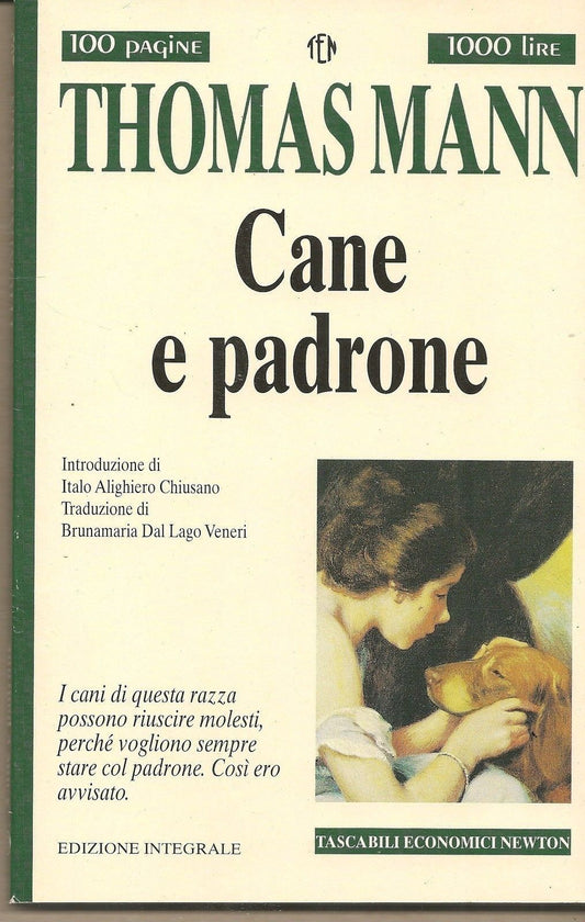 CANE E PADRONE - THOMAS MANN