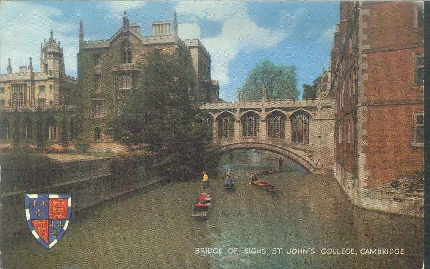 CAMBRIDGE - BRIDGE OF SIGHS - ST. JOHN'S COLLEGE - NV