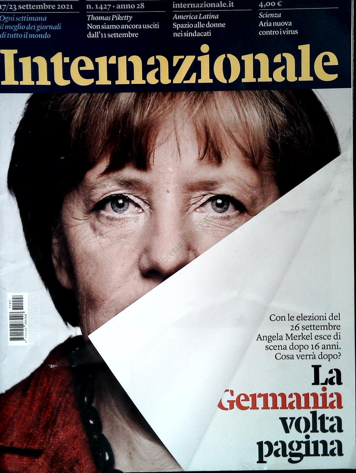 INTERNAZIONALE - 17-23 SETTEMBRE 2021  LA GERMANIA VOLTA PAGINA-OUTLET DEL LIBRO