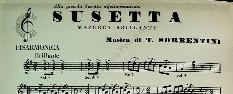BALLABILI ALL'ANTICA PER FISARMONICA - 2 BRANI - SPARTITO-SHEET MUSIC