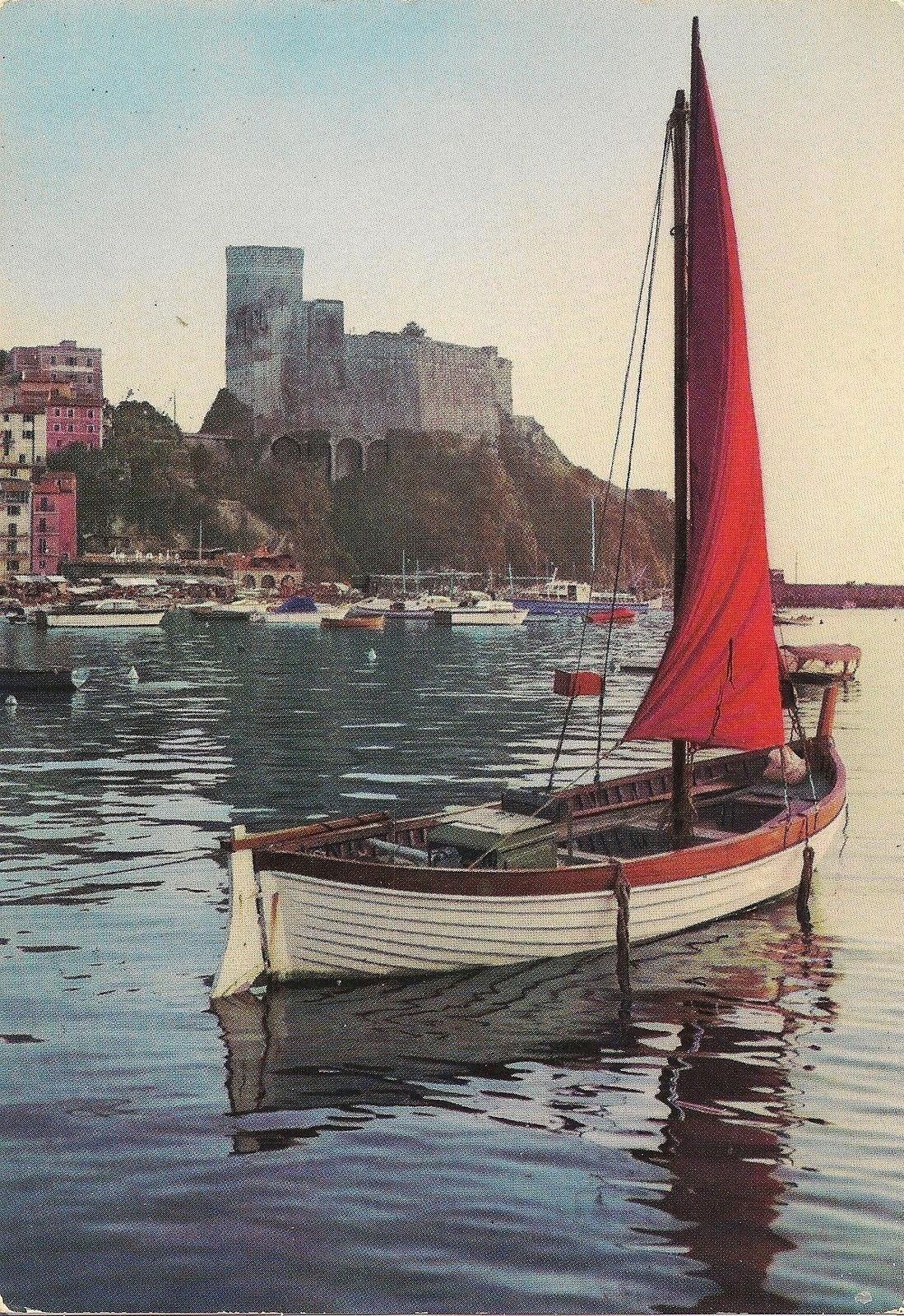 LERICI - L'ANTICO CASTELLO - ACQUARELLATA - V1975