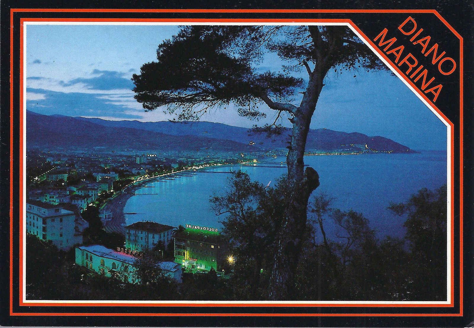 DIANO MARINA - PANORAMA NOTTURNO - NV - FG