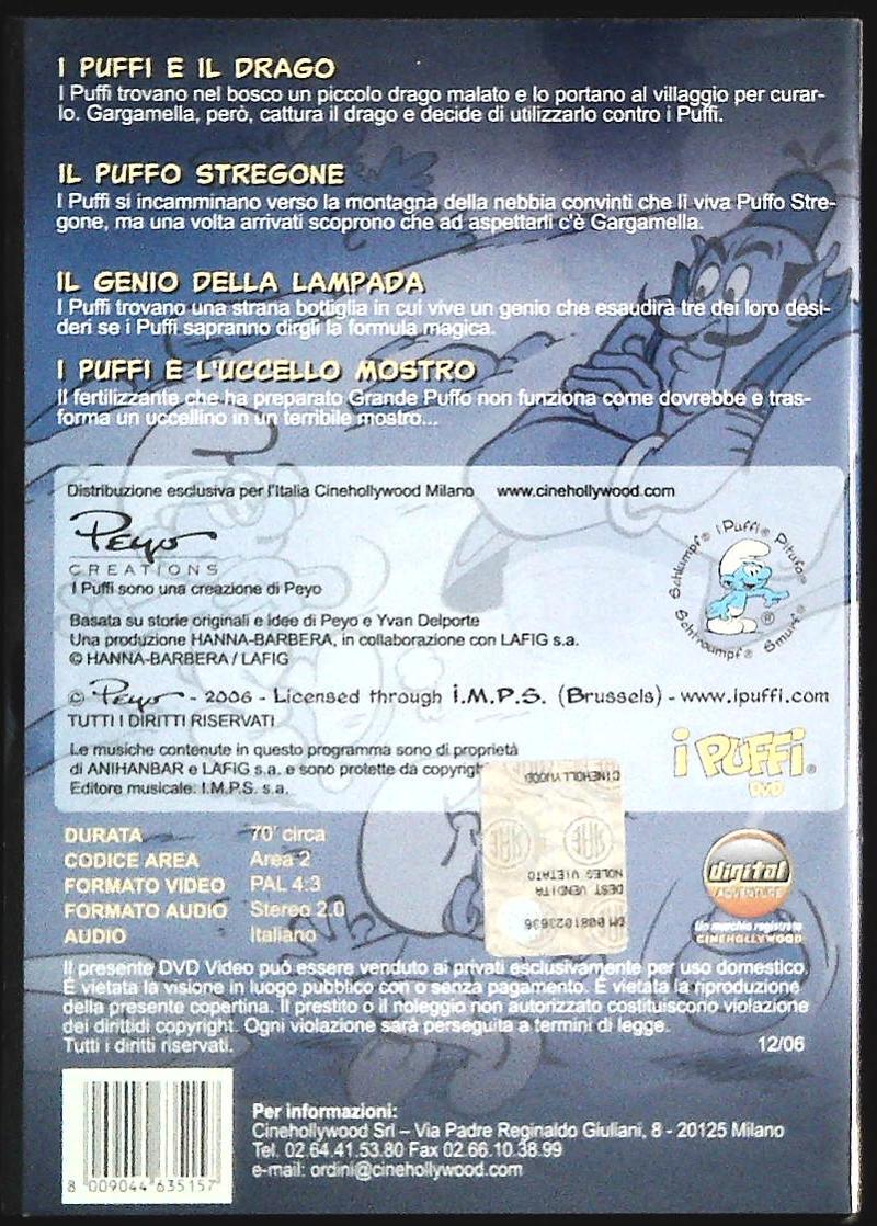 IL MAGICO MONDO DEI PUFFI. 4 EPISODI - DVD