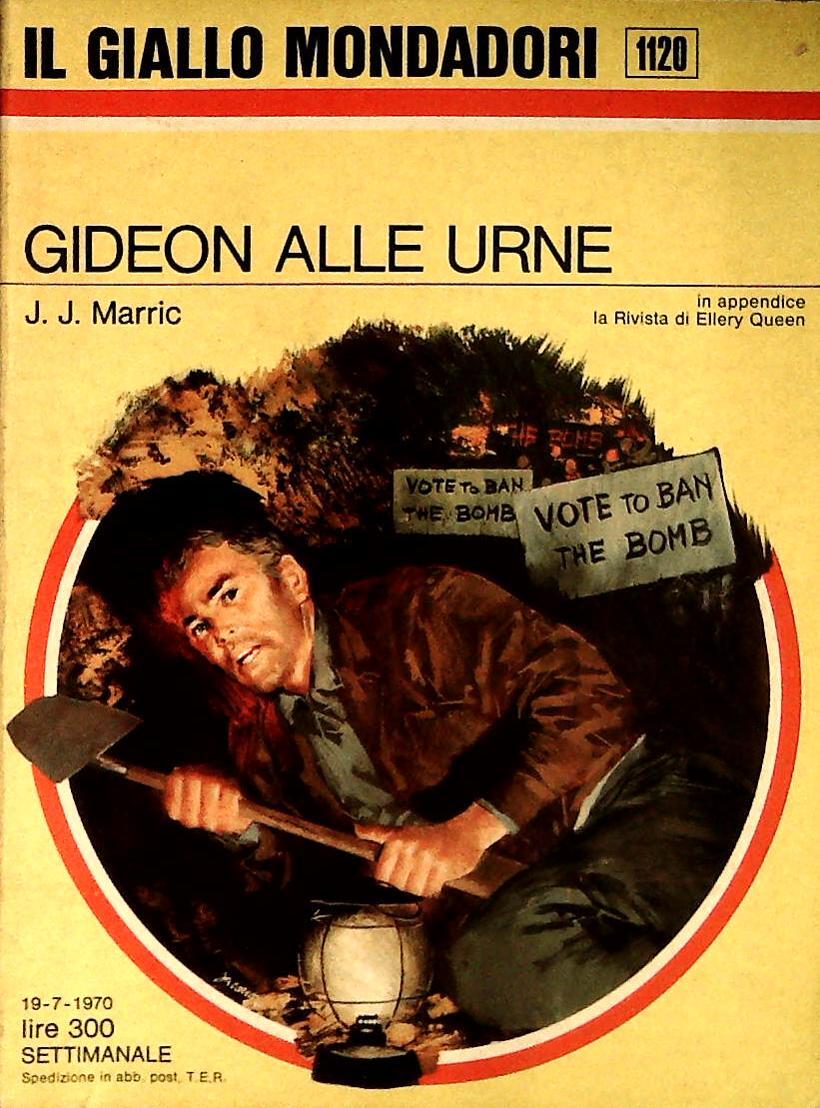 GIDEON ALLE URNE - J.J. MARRIC - GIALLO MONDADORI N. 1120