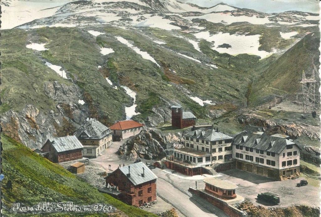 PASSO DELLO STELVIO - ACQUARELLATA - V