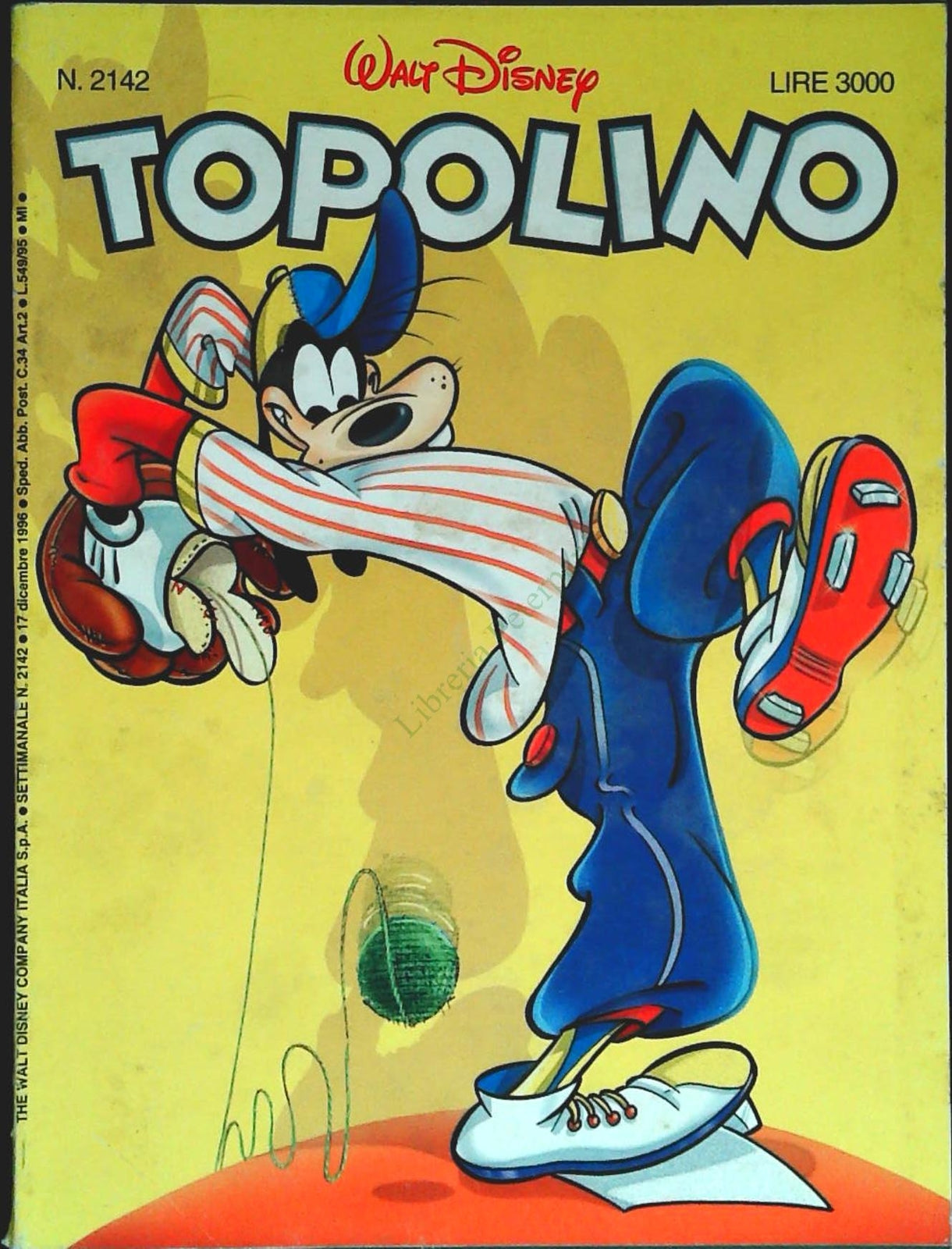 TOPOLINO N. 2142 - 17 DICEMBRE 1996