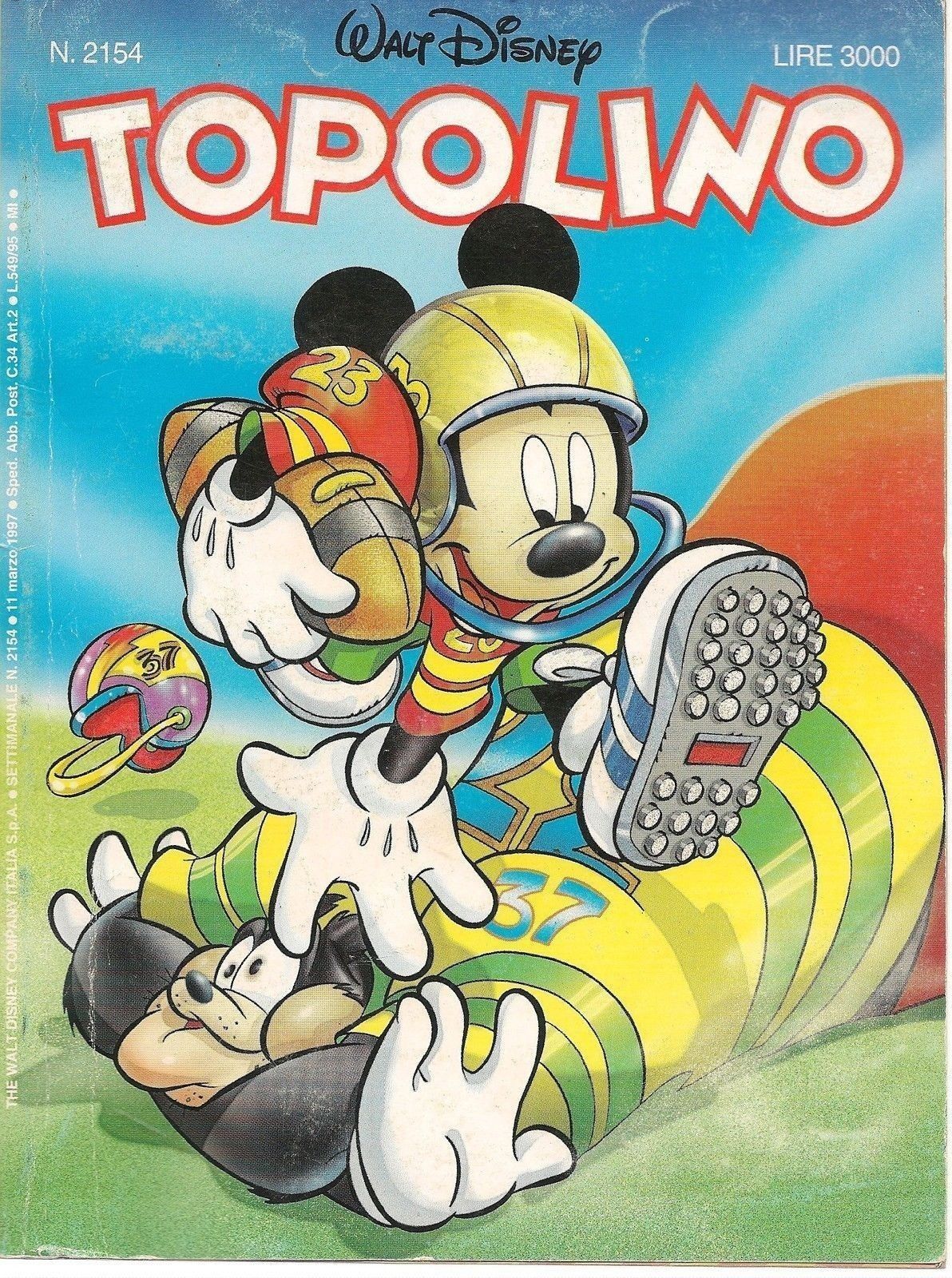 TOPOLINO N° 2154 - 11 MARZO 1997