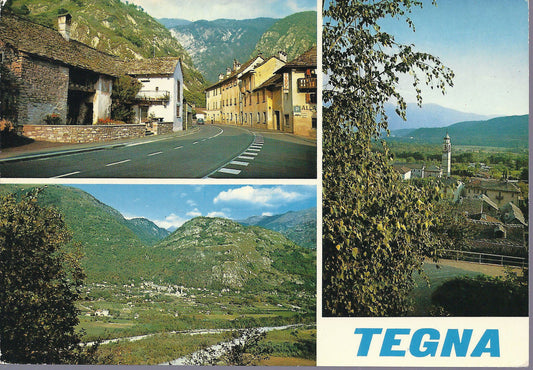 TEGNA - TERRE DI PEDEMONTE   presso Locarno - 3 VEDUTE - VSD