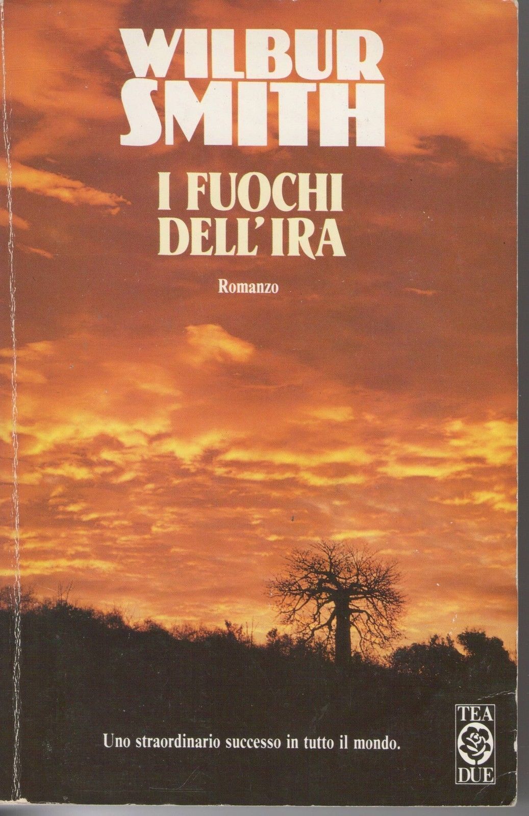 I FUOCHI DELL'IRA - WILBUR SMITH - TEA DUE 1990 - OUTLET DEL LIBRO