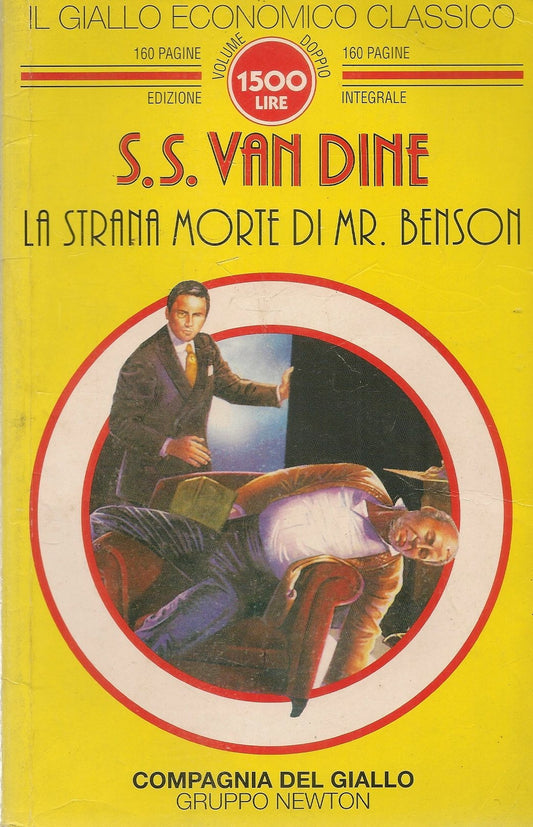 LA STRANA MORTE DI MR. BENSON -S.S. VAN DINE - COMPAGNIA DEL GIALLO N.53