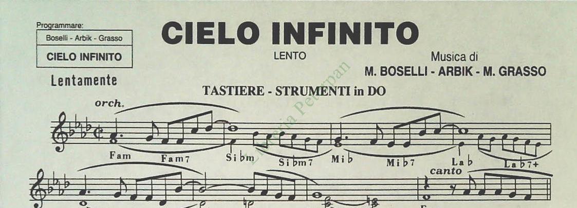 COFFE BREAK.moderato - CILEO INFINITO.lento - SPARTITO-SHEET MUSIC