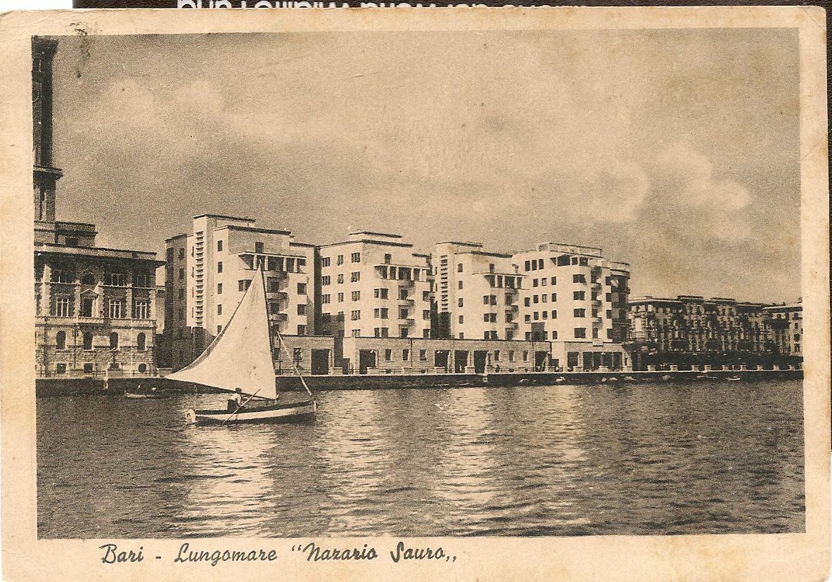 BARI - LUNGOMARE - NAZARIO SAURO -V1949