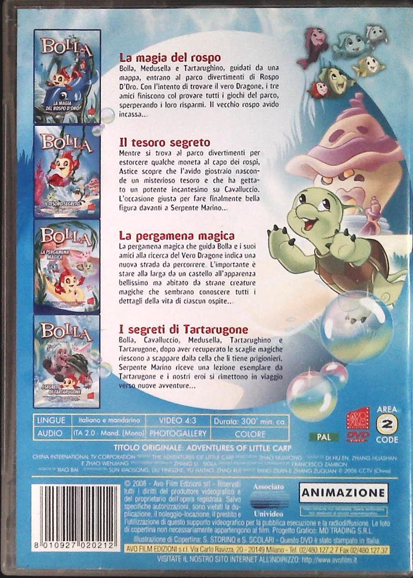 BOLLA. UN PESCIOLINO CORAGGIOSO - 4 DVD