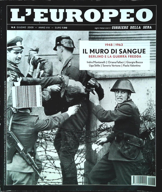 L'EUROPEO N. 6 GIUGNO 2009 - IL MURO DI SANGUE