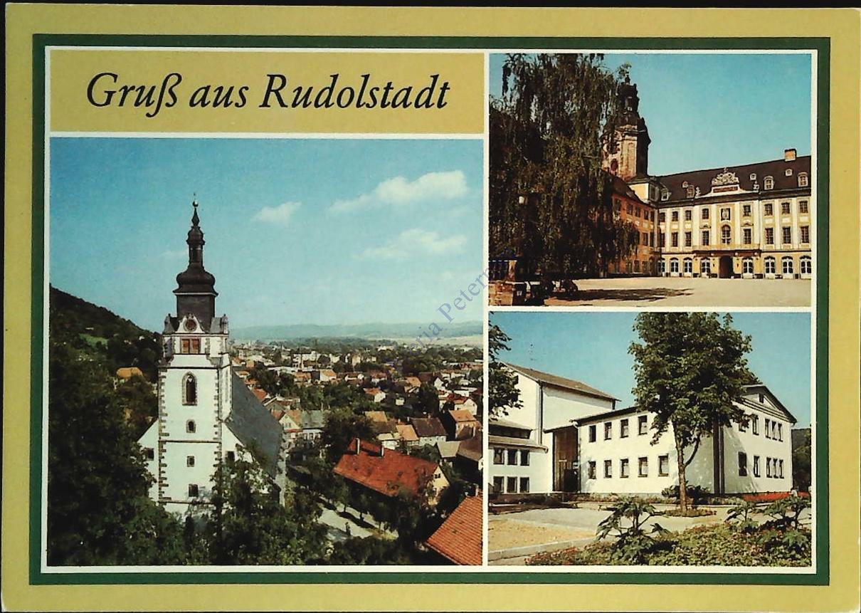 GRUSS AUS RUDOLSTADT - TRE VEDUTE - NV