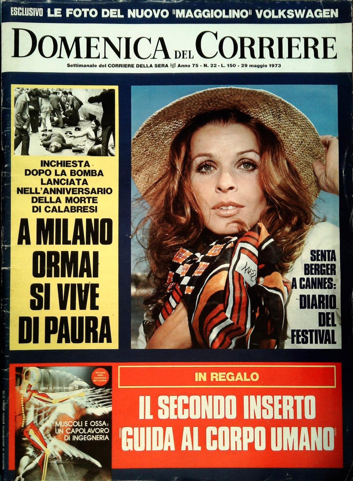 DOMENICA DEL CORRIERE 29 MAGGIO 1973