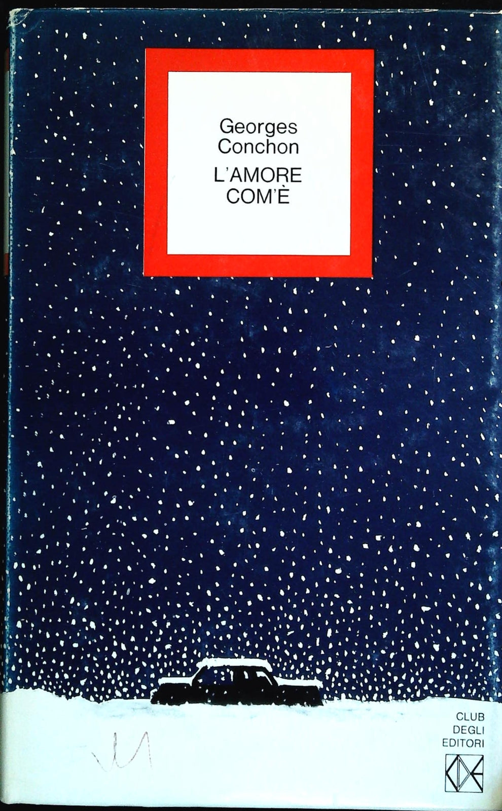 L'AMORE COM'E' - GEORGES CONCHON - CDE 1973