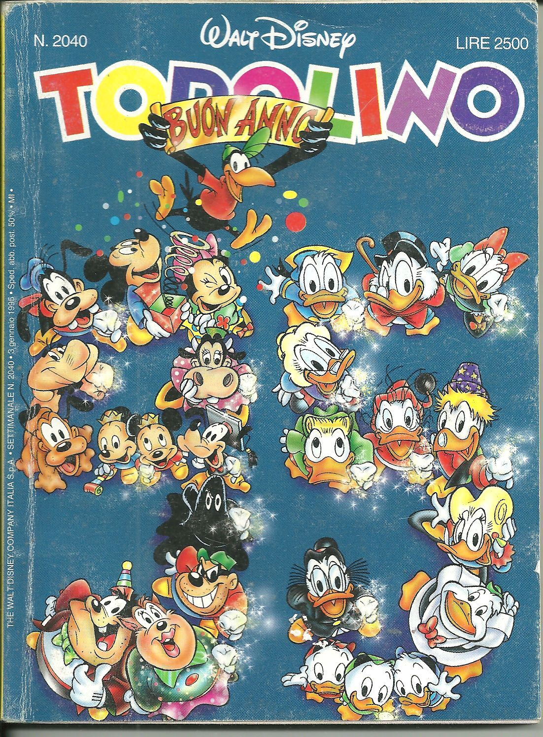 TOPOLINO N. 2040 - 3 GENNAIO 1995
