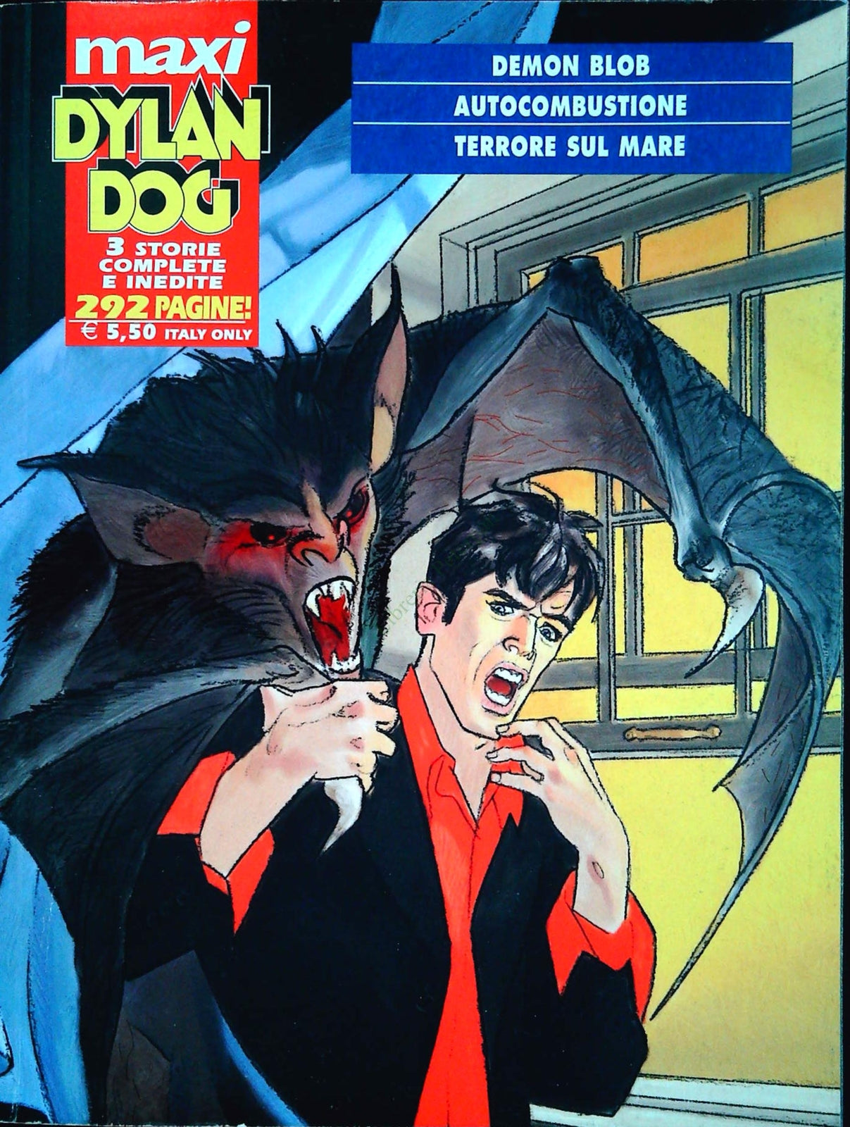 MAXI DYLAN DOG N. 8 - DEMON BLOB-AUTOCOMBUSTIONE-TERRORE SUL MARE