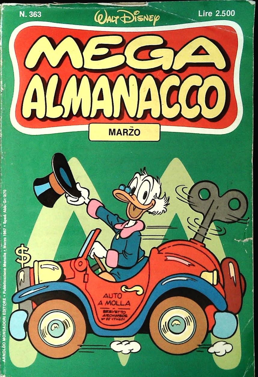 MEGA ALMANACCO N. 363 - MARZO 1987