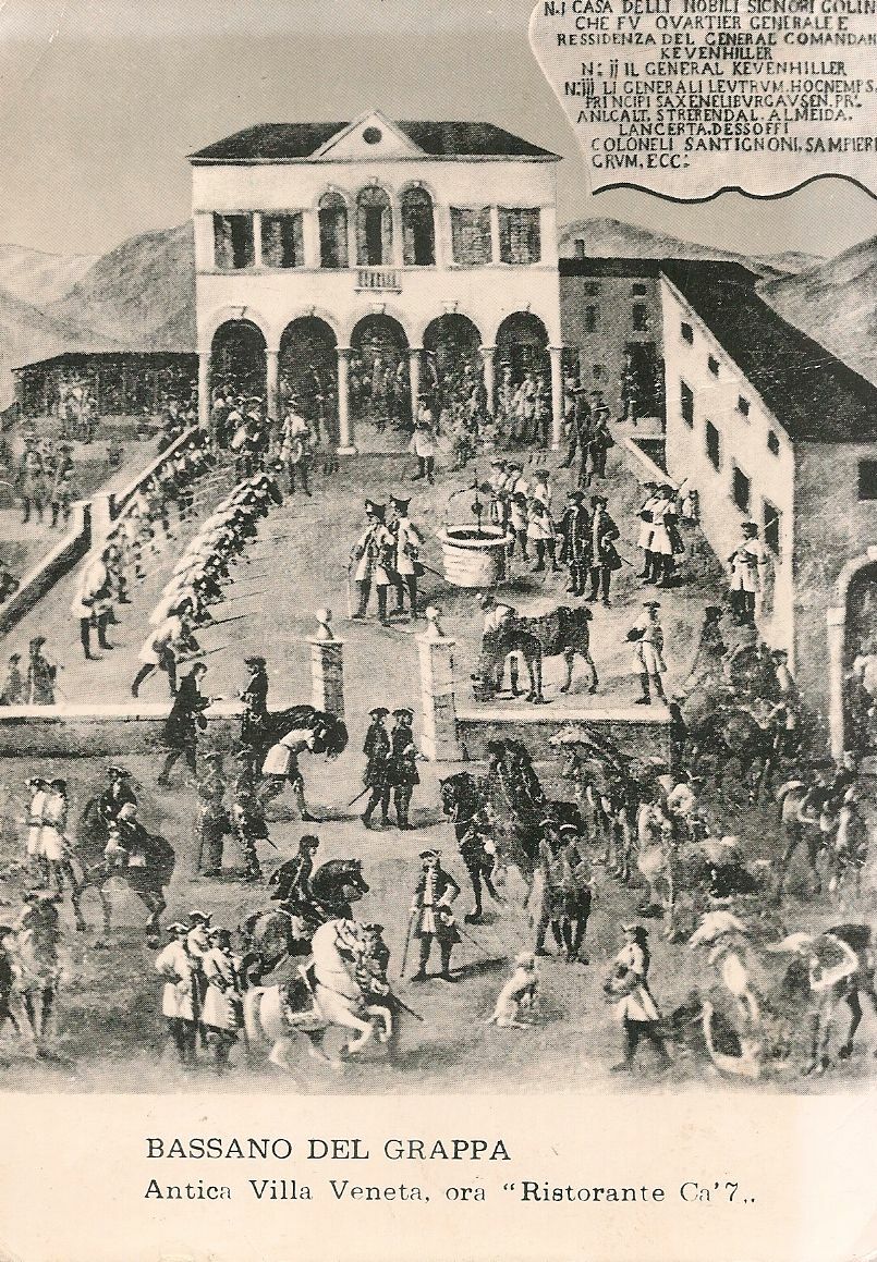 BASSANO DEL GRAPPA - ANTICA VILLA VENETA ORA RISTORANTE CA'7 - V1972