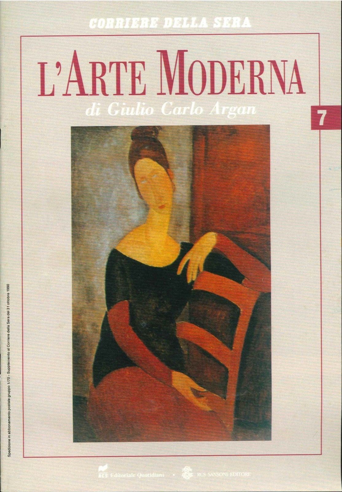 L'ARTE MODERNA N° 7 - GIULIO CARLO ARGAN