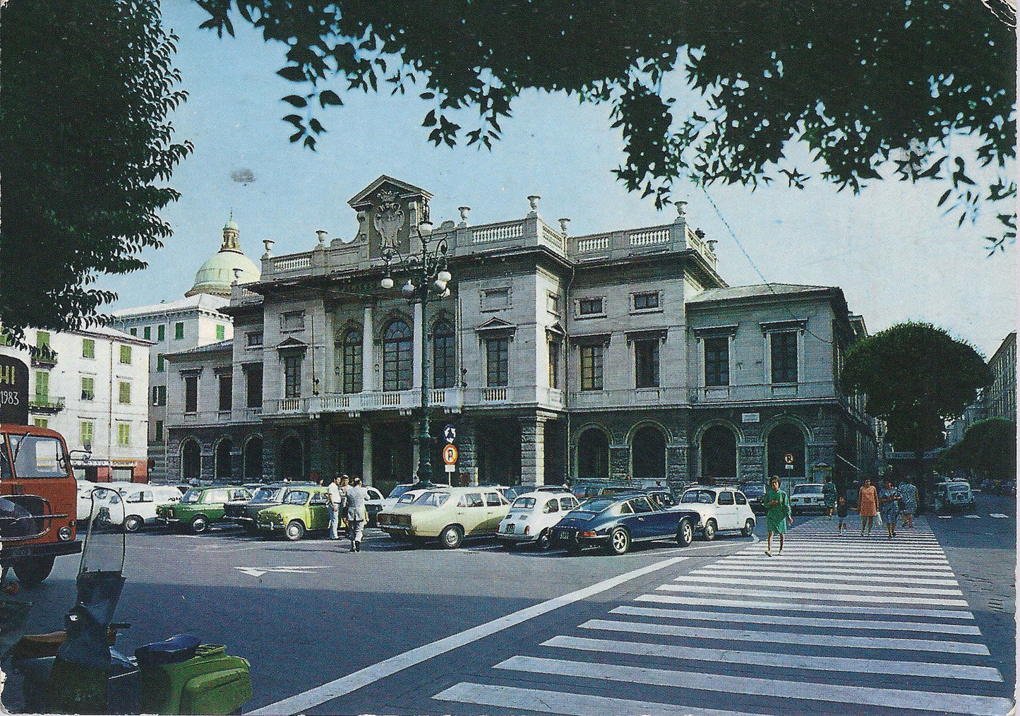 SAVONA - PIAZZA SISTO IV - PALAZZO DEL COMUNE - V 1972 - FG