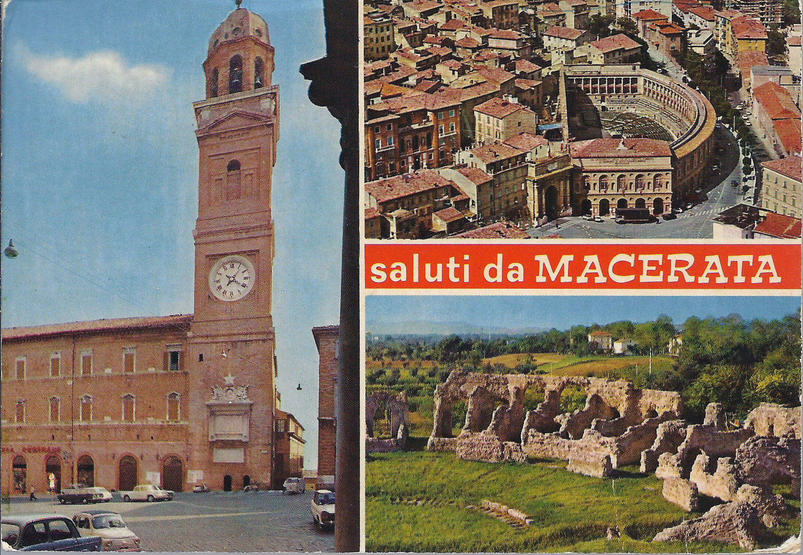 MACERATA - SALUTI - 3 VEDUTE - V1975