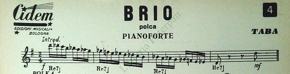 SERIE CAMPAGNOLA - 4 BRANI - SPARTITO-SHEET MUSIC