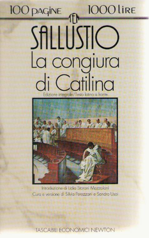 LA CONGIURA DI CATILINA - SALLUSTIO   (LATIN/ITALIAN TEXT)