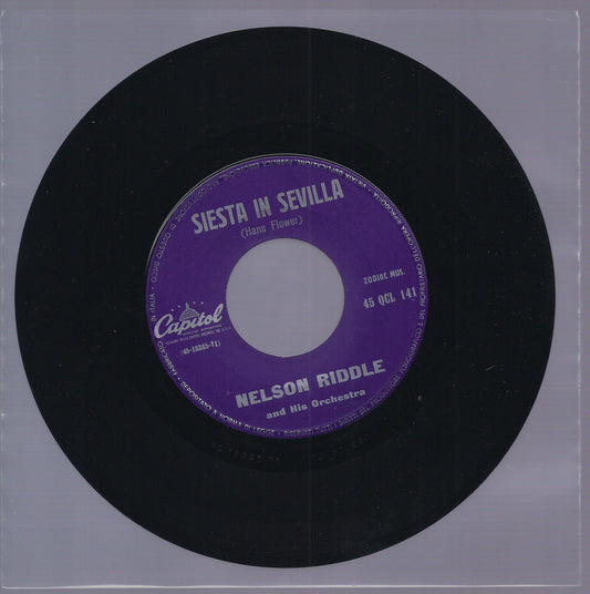 SIESTA IN SEVILLA - THE GREEN LEAVES OF SUMMER == NELSON RIDDLE and His Orchestr