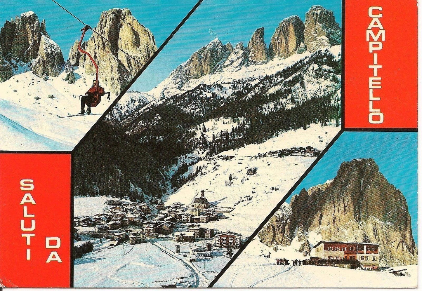 CAMPITELLO DI FASSA - 3 VEDUTE - V1980