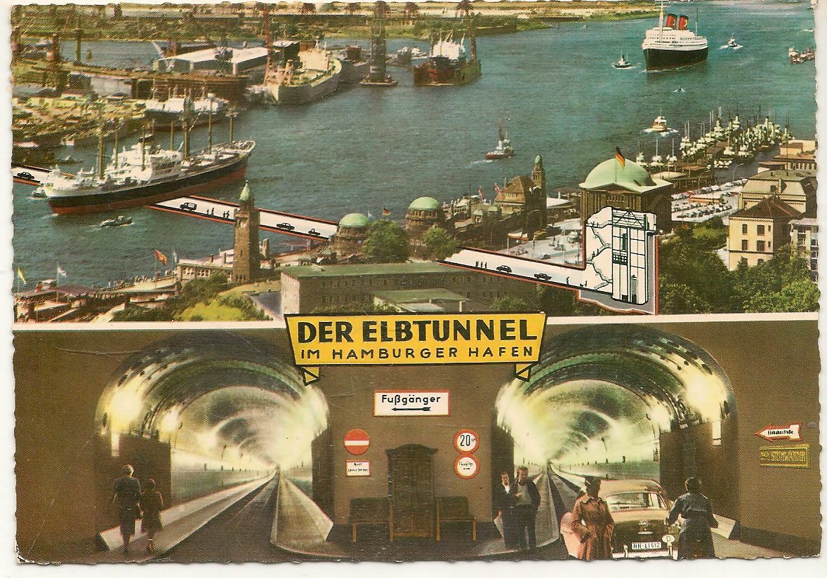 HAMBURG - ELBTUNNEL - DUE VEDUTE - NV