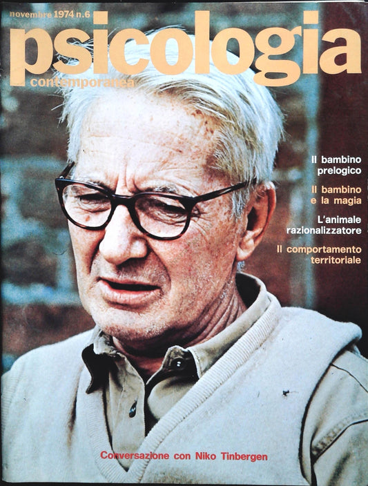 PSICOLOGIA CONTEMPORANEA N. 6 - NIKO TIMBERGEN - OUTLET DEL LIBRO