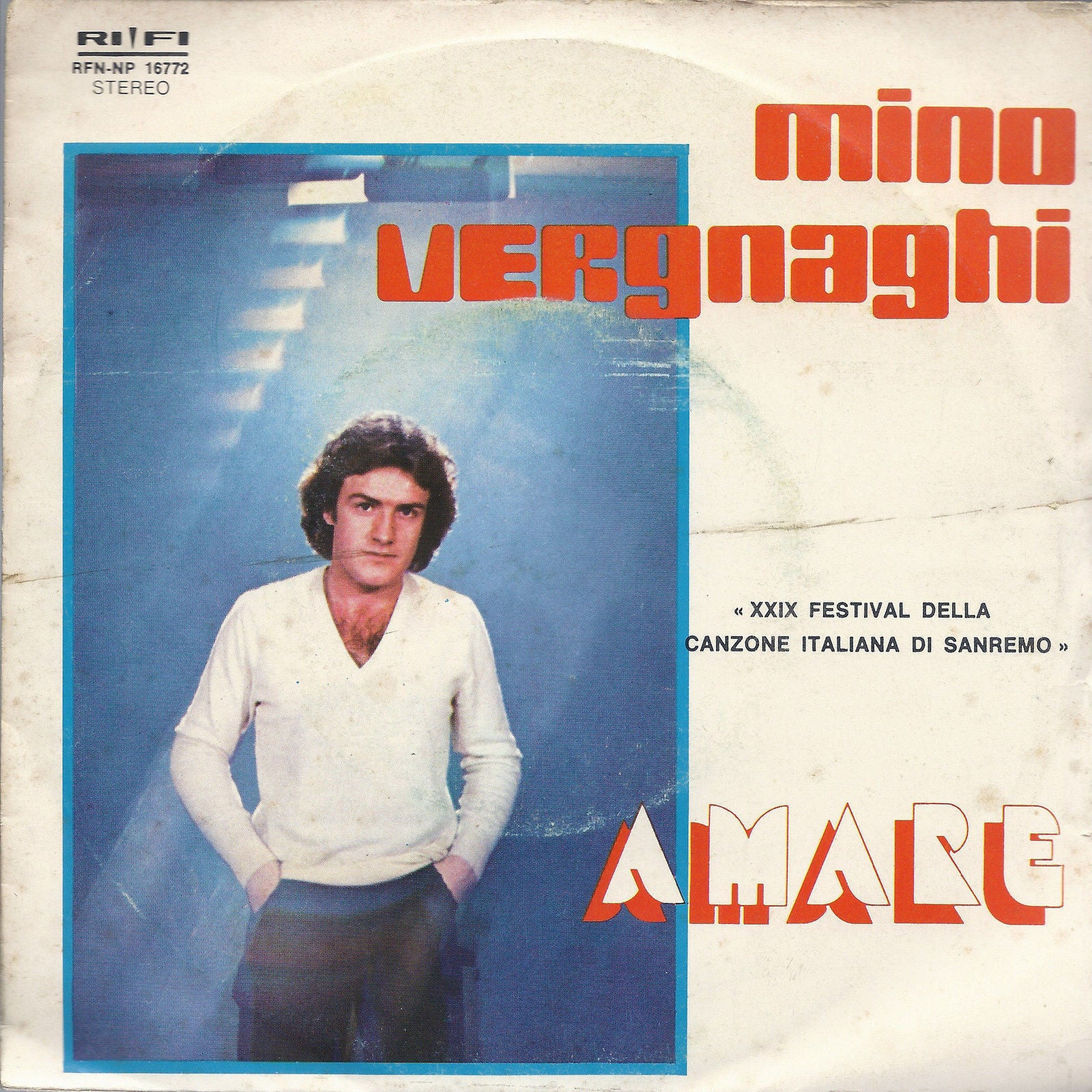 AMARE - GRIDA = MINO VERGNAGHI