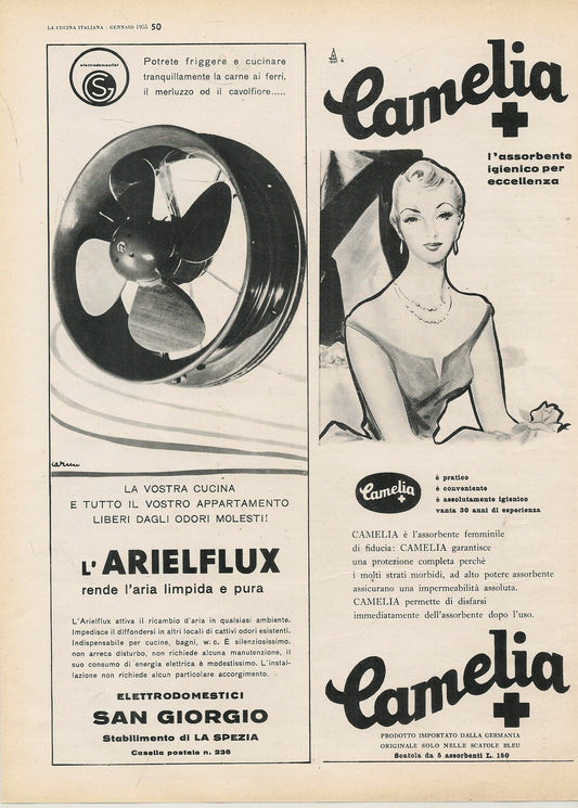 CAMELIA L'ASSORBENTE IGIENICO PER ECCLLENZA - ADVERTISING