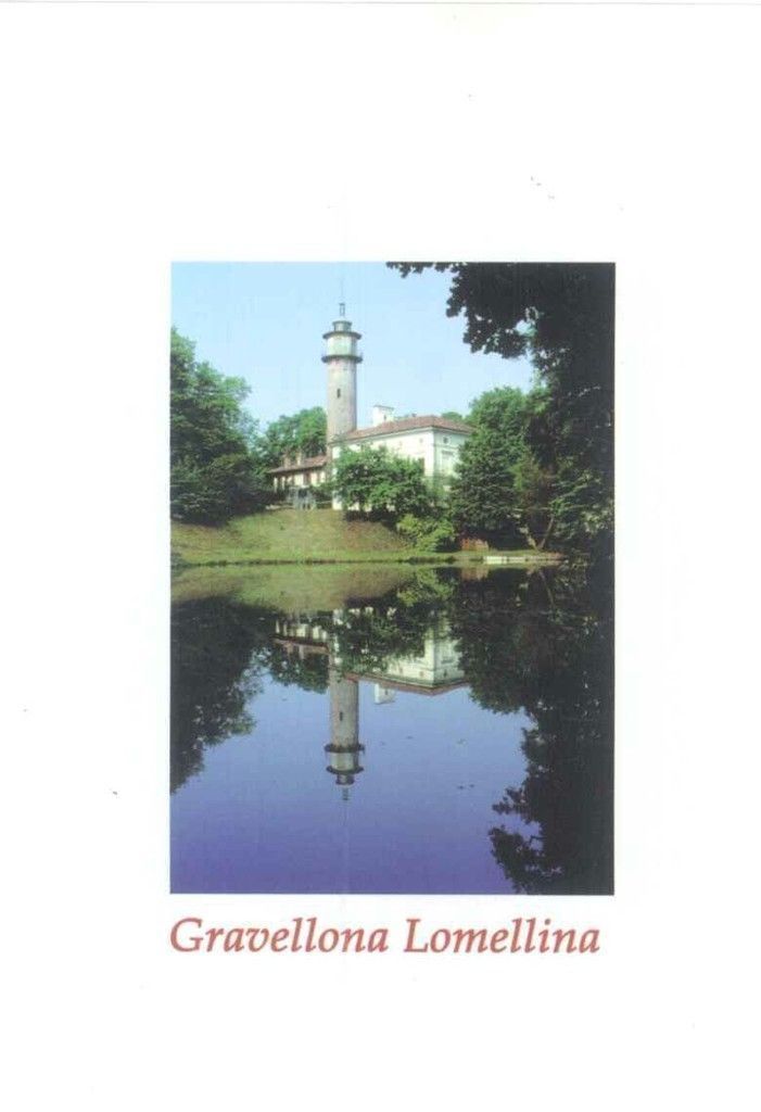 GRAVELLONA LOMELLINA - VILLA E LAGO DEI CONTI BARBAVARA - NV