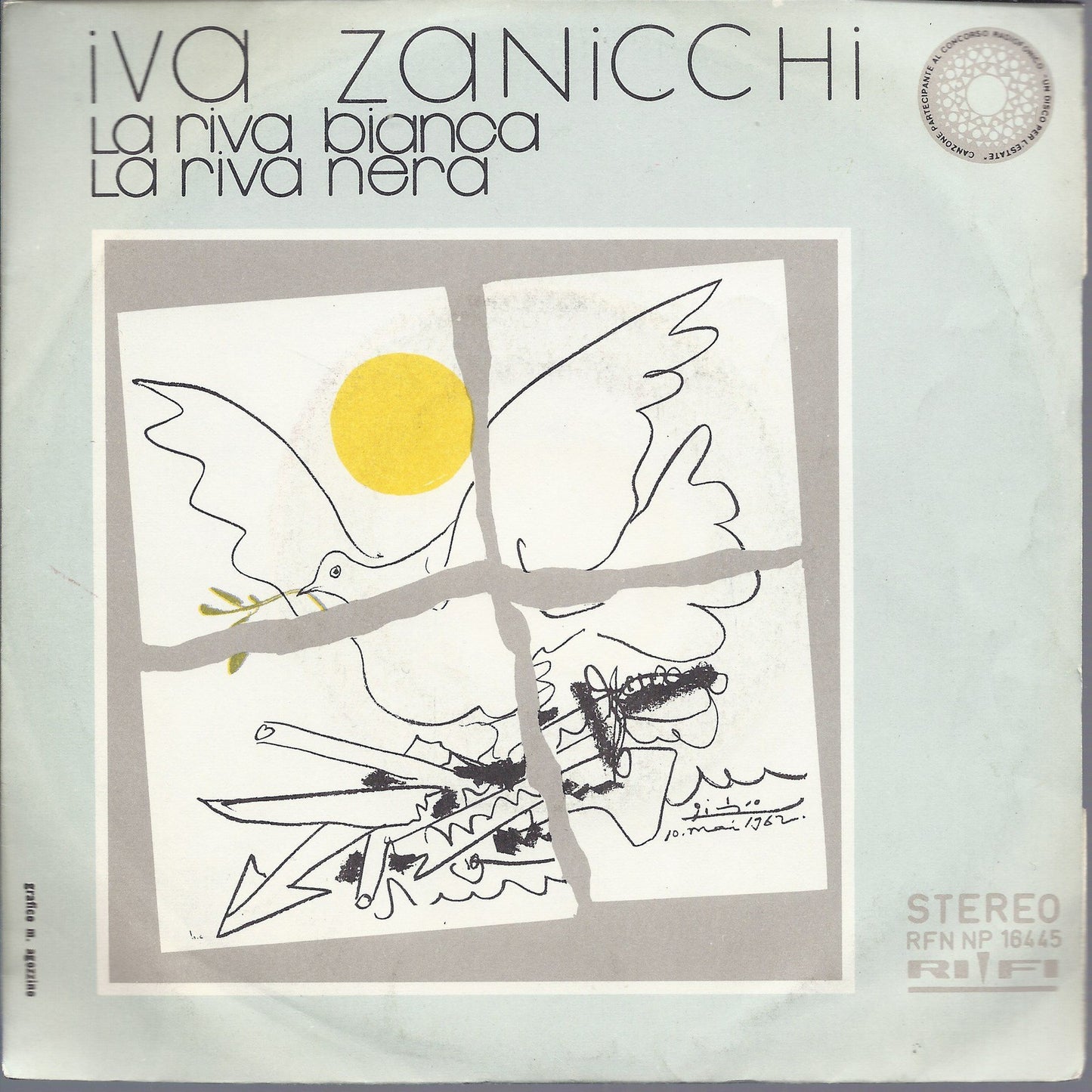 LA RIVA BIANCA LA RIVA NERA - TU NON SEI PIU INNAMORATO DI ME --- IVA ZANICCHI