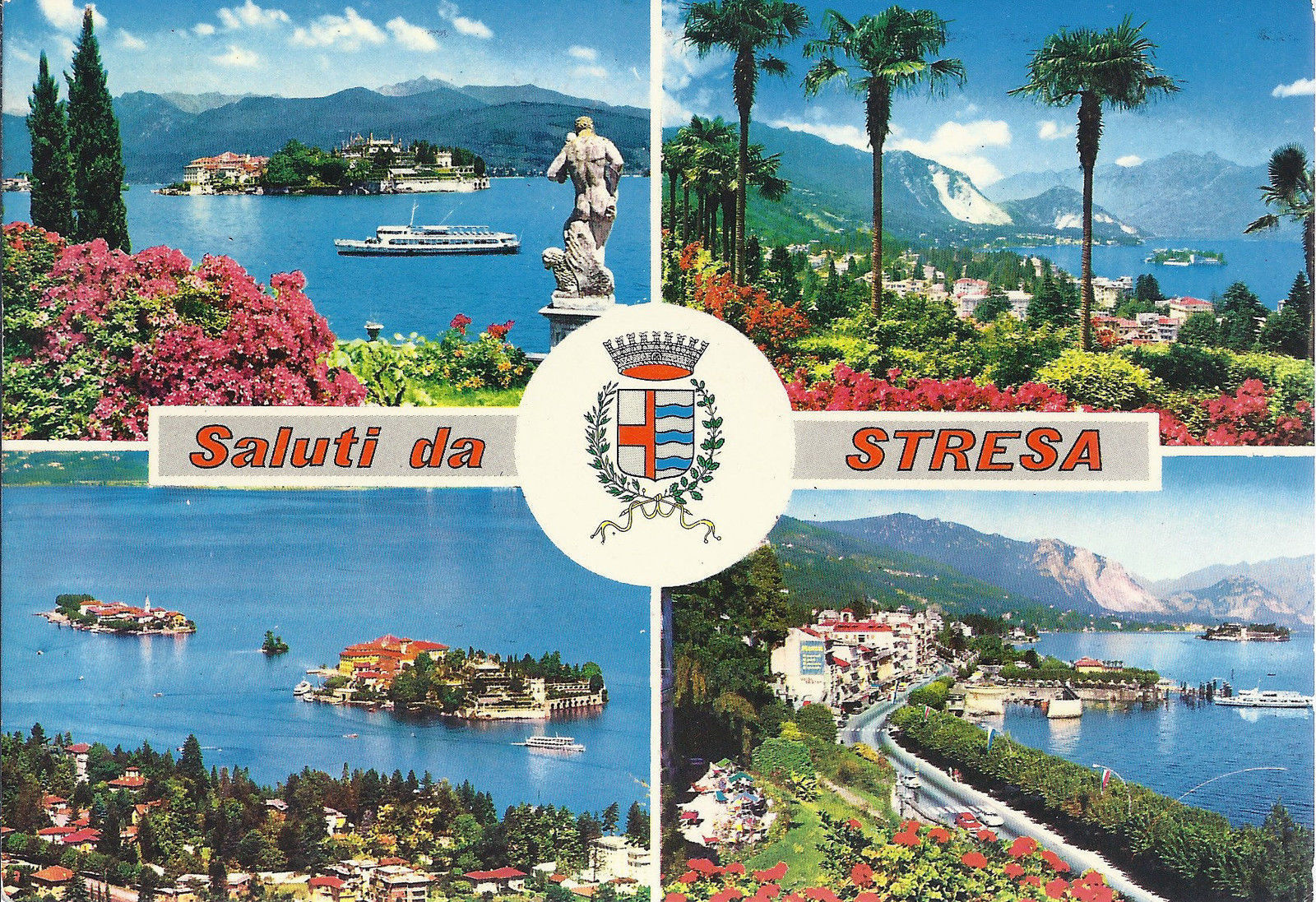 STRESA - SALUTI - 4 VEDUTE - V1972
