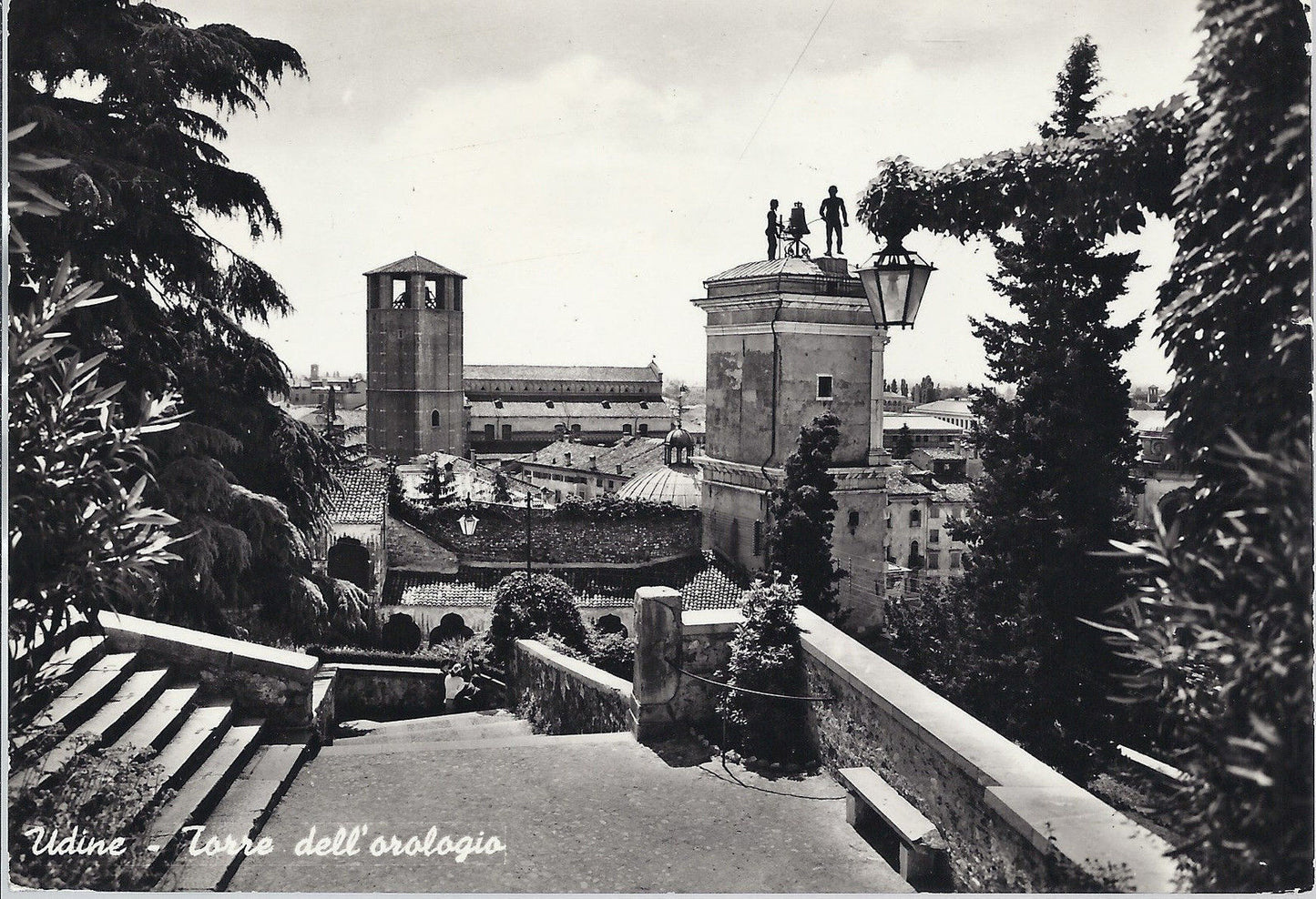UDINE - TORRE DELL'OROLOGIO - V1971