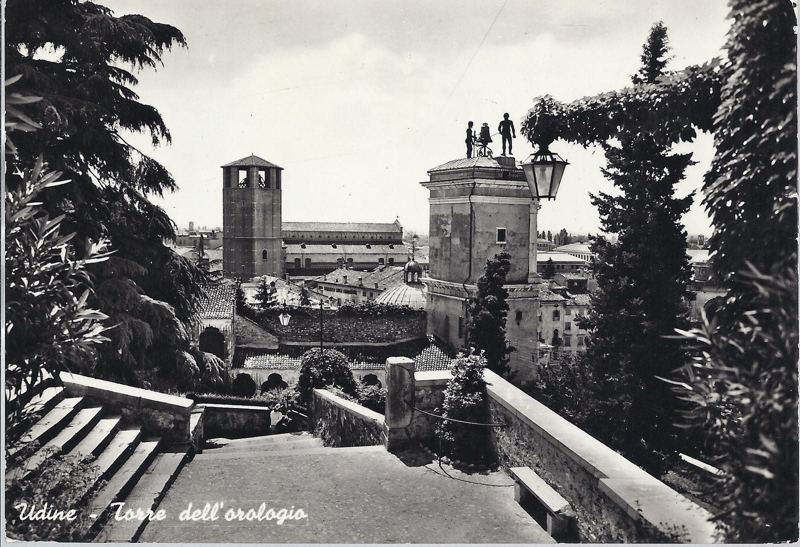 UDINE - TORRE DELL'OROLOGIO - V1971