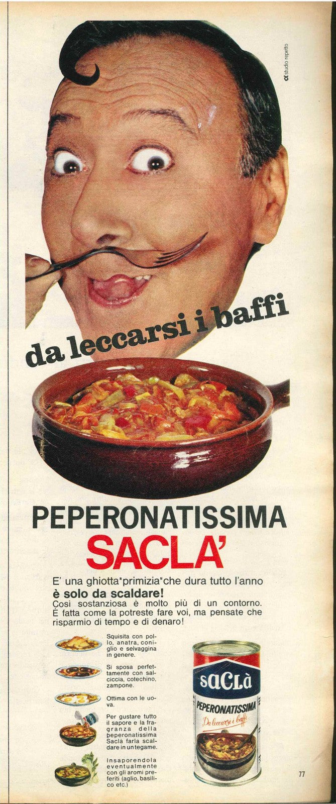 PEPERONATISSIMA SACLA' - ADVERTISING