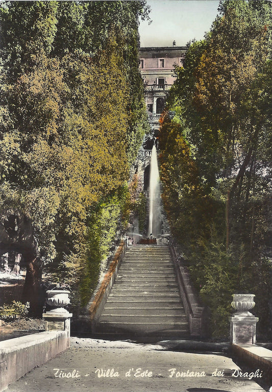 TIVOLI - VILLA D'ESTE - FONTANA DEI DRAGHI - VSD - FG