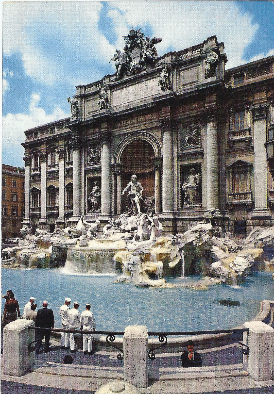 ROMA - FONTANA DI TREVI - V1973