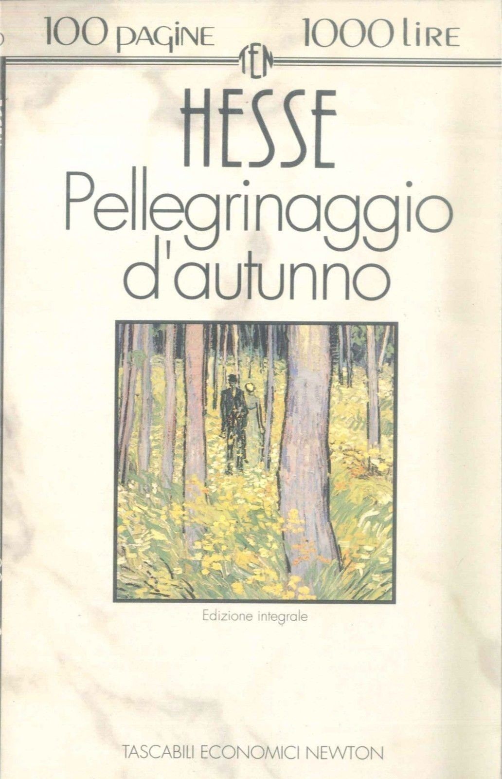 PELLEGRINAGGIO D'AUTUNNO - HERMANN HESSE