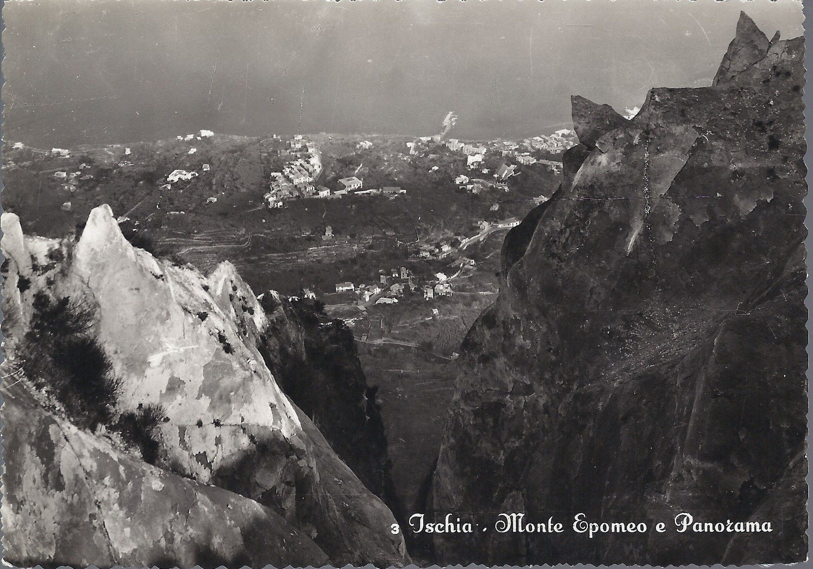 ISCHIA - MONTE EPOMEO E PANORAMA - NV