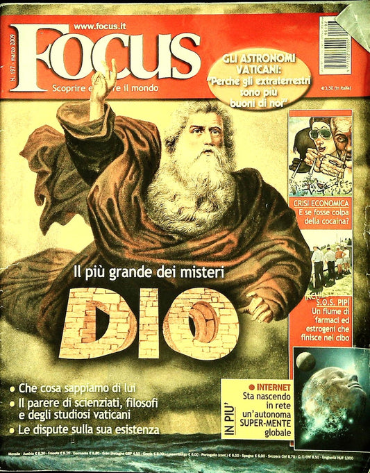 FOCUS N. 197 - DIO IL PIU' GRANDEDEI MISTERI