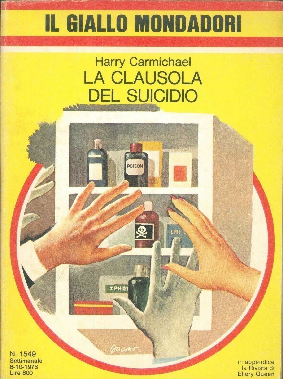 LA CLAUSOLA DEL SUICIDIO - HARRY CARMICHAEL