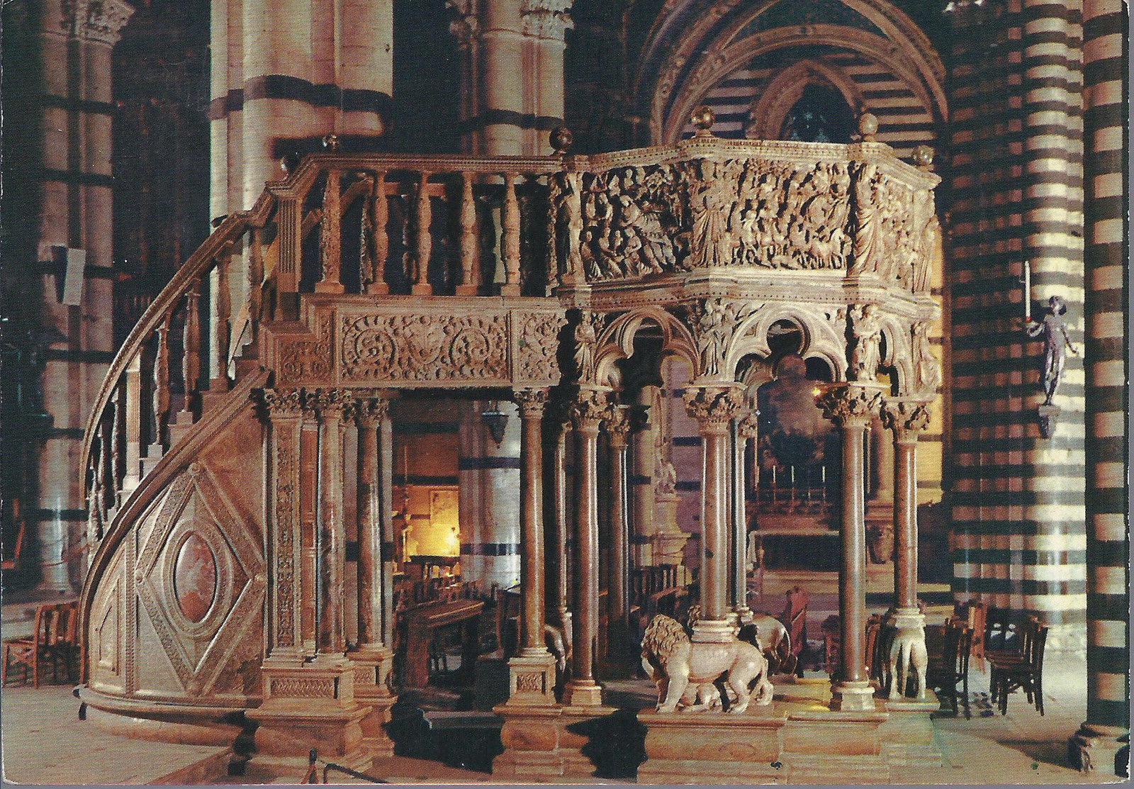 SIENA - PULPITO DI NICOLO' PISANO - V1984