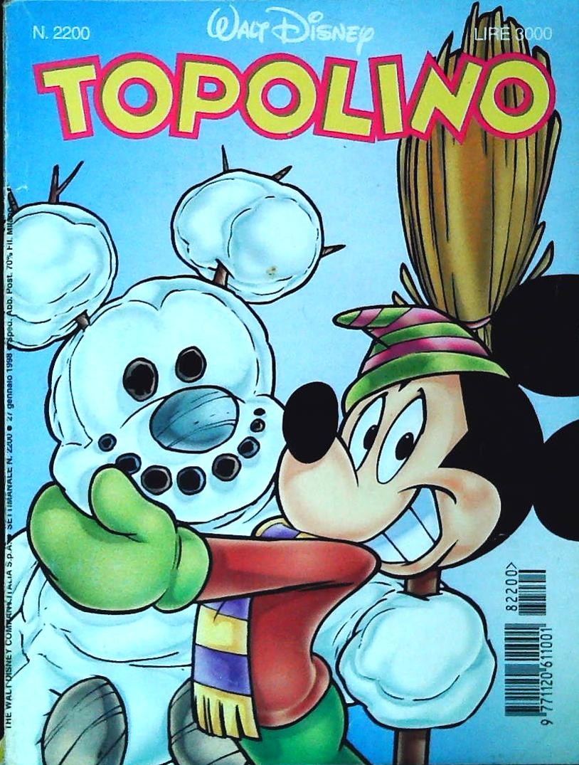 TOPOLINO N. 2200 - 27 GENNAIO 1998